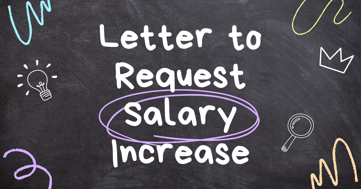 Letter to Request Salary Increase
