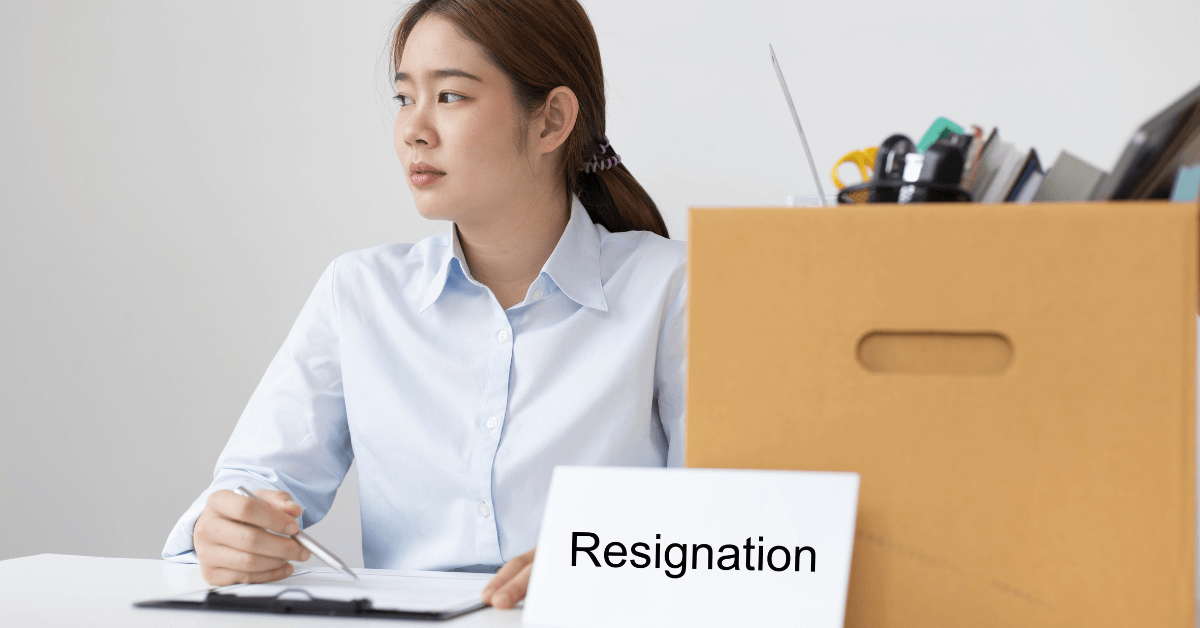 Short to The Point Resignation Letter